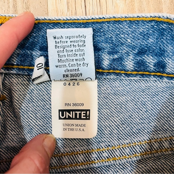 calvin klein Women’s Vintage 90s CHIC High Rise Tapered Jeans size 10 fi… - Picture 11 of 14